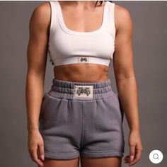 She Iykyk Tyler Shorts In Purple Stone. Were Too Big For Me. High-waisted Cotton Shorts For Gym, Sporty High Waist Cotton Athletic Shorts, Sporty High-waist Cotton Athletic Shorts, Sporty High Waist Cotton Shorts, High Waist Cotton Sports Shorts, Sporty Short Bottoms With Waistband, High Waist Cotton Activewear For Workout, Workout Shorts With Ribbed Waistband, High-waist Cotton Activewear For Workout