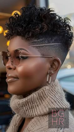 ©2024bghrocks-3 Mohawk Short Hairstyles For Black Women, Black Short Haircuts For Women, Mohawks For Black Women, Short Haircuts For Black Women Natural, Shaved Side Hairstyles African American, Microlocs With Shaved Sides, Short Hair Cuts Black Women, Short Hair Pixie Cuts Black Women