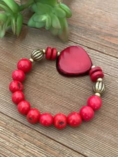 Tagua Jewelry, Tagua Nuts, Perfect Pink, Stretch Bracelets, Antique Brass, Beautiful Earrings, Hippie Boho, Etsy Gifts, Jewelry Gifts