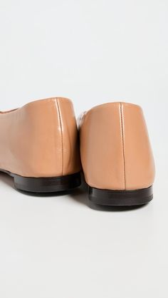 Mansur Gavriel Glove Flats | Shopbop Classic Pointed Toe Calf Leather Loafers, Patent Leather Shoes With Leather Sole And Pointed Toe, Classic Beige Leather Shoes With Leather Sole, Pointed Toe Loafers With Rubber Sole For Derby, Patent Leather Loafers With Rubber Heel And Round Toe, Patent Leather Loafers With Rubber Heel Cap, Leather Loafers With Pointed Toe For Derby, Derby Round Toe Loafers With Leather Lining, Classic Beige Leather Shoes With Almond Toe