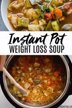 Diet Soup Recipes Fat Burning, Fat Burning Soup, Diet Soup, Diet Soup Recipes, Cabbage Soup Recipes, Healthy Instant Pot, Instant Pot Soup Recipes, Diner Recept, Ww Points