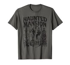 PRICES MAY VARY. Lightweight, Classic fit, Double-needle sleeve and bottom hem The Haunted Mansion, Haunted Mansion, Fashion Brands, Branded T Shirts, Mansion, Top Styles, Fashion Branding, T Shirts, T Shirt