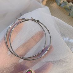 Material: Alloy Fashion Element: Metal, Geometry Trendy Hoop Earrings Made Of Alloy, Trendy Alloy Hoop Earrings, Trendy Dangle Hoop Earrings In Alloy, Nickel-free Trendy Alloy Hoop Earrings, Nickel Free Alloy Round Hoop Earrings, Female Earrings, Vintage Rose Gold, Big Hoop Earrings, Birthday Jewelry Gift