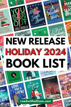 the new release holiday book list is out and it's ready to be read