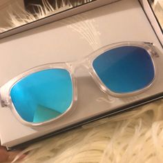 Brand New Bluetooth Sunglasses- 2 Hours Of Playtime, Dynamic Sound. Bluetooth 5.0 Play Time, Color Blue, Sound, Sunglasses, Brand New, Blue, Color