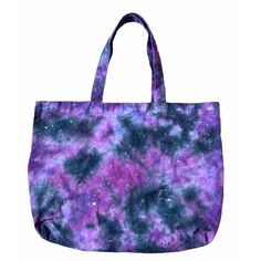 Galaxy Space Blue, Pink, Purple And Black 100% Cotton Canvas Tote Bag With White Metallic Fabric Paint. Approximately 17”X 13” Strap Drop 9” Colors May Very Depending On The Lighting And Screen. All Bags Are One Of A Kind Created By Me, No Two Bags Will Ever Turn Out The Same. Purple Large Capacity Canvas Bag For Everyday, Large Capacity Purple Canvas Bag For Everyday Use, Everyday Large Capacity Purple Canvas Bag, Purple Rectangular Travel Canvas Bag, Purple Rectangular Canvas Travel Bag, Rectangular Purple Canvas Travel Bag, Casual Purple Rectangular Bag, Casual Large Capacity Purple Bag, Purple Rectangular Canvas Bag For Everyday