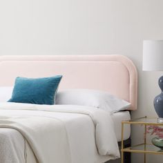 PRICES MAY VARY. MID-CENTURY MODERN: This beautifully modern velvet headboard is an elegant piece that accents your Queen bed frame and makes your space your own SUBTLE DETAILS: With a rounded design, stitched accents, and a tufted border, this Queen headboard adds character and style without being overbearing ADJUSTABLE HEIGHT: This pink headboard has a maximum height of 45", a minimum height of 39.75", adjusts in 2" increments and is designed to work as a wall mounted headboard QUALITY DESIGN: Girls Headboard, Wall Mounted Headboard, Mounted Headboard, Pink Headboard, Arched Headboard, Full Headboard, Velvet Headboard, Twin Headboard, Twin Bed Frame