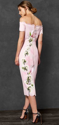 Pale Pink Dresses, Kentucky Derby Outfit, Designer Party Dresses, Ted Baker Dress