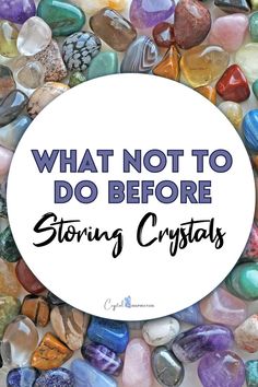 What not to do before Storing Crystals Store Crystals, How To Store, Organiser Box, Many Many, How To Organize, Tumbled Stones, Crystal Collection, Your Beautiful, Crystals And Gemstones