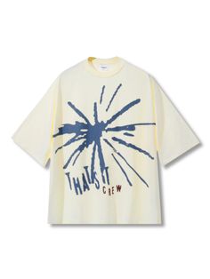 Editor's NoteTHAT`S IT is a unisex casual brand that can be casually encountered in everyday life.- Letter and painting artwork point- Relaxed fit short sleeve t-shirt- Soft touch 100% cotton used- Comfortable to wear Measurements (in.)M / XL - Total Length: 27.95 in. / 29.92 in.- Shoulder: 24.41 in. / 25.98 in.- Chest: 26.77 in. / 31.50 in.- Sleeve: 11.42 in. / 13.39 in. Composition & Care- 100% Cotton- Hand wash in cold water- Wash using a laundry net- Do not bleac Relaxed Fit Paint Splatter T-shirt With Crew Neck, Short Sleeve Graphic Tee With Paint Splatter, Graphic Tee With Paint Splatter And Short Sleeves, Graphic Tee With Paint Splatter, Relaxed Fit Crew Neck T-shirt With Paint Splatter, Relaxed Fit Cotton T-shirt With Paint Splatter, Relaxed Fit Paint Splatter Crew Neck T-shirt, Graphic Cotton T-shirt With Paint Splatter, Cotton Graphic Tee With Paint Splatter