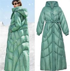 Oversized Green Parka For Fall, Oversized Green Puffer Jacket For Winter, Green Long Coat For Outdoor Wear, Green Long Coat For Outdoor, Green Long Sleeve Winter Puffer Jacket, Green Winter Puffer Jacket, Long Puffer Jacket For Outdoor Fall Use, Outdoor Long Puffer Jacket For Fall, Outdoor Fall Long Coat Puffer Jacket