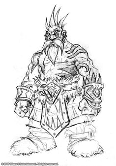 an ink drawing of a character from the video game overwatcher, with large claws and