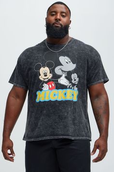 Available In Black Wash. Crew Neck Short Sleeve Screen Print Disclaimer: Due To The Printing Process A Difference In Saturation May Occur. Each Garment Is Unique. Print Placement Will Vary. 100% Cotton Imported | Mens Disney Mickey Mouse Portrait Short Sleeve Tee Shirt in Black Wash size XL by Fashion Nova Disney Letter Print Tops For Streetwear, Casual Mickey Mouse Tops With Relaxed Fit, Disney Black Tops For Streetwear, Cotton Mickey Mouse Top With Relaxed Fit, Disney Black Top For Streetwear, Black Disney Top For Streetwear, Black Disney Tops For Streetwear, Casual Mickey Mouse Relaxed Fit Tops, Mickey Mouse Cotton Tops For Streetwear