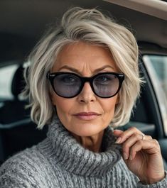 Haircuts For Women Over 50, Short Haircuts For Women, Messy Short Hair, Trendy Short Haircuts, Bob Hairstyles For Fine Hair, Haircuts For Medium Hair, Haircuts For Women