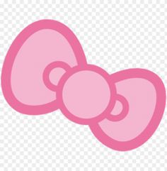 pink hello kitty bow clipart png image with transparent background @ toppng com