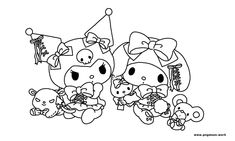 30 Sanrio Kuromi Printable Coloring Pages 4 Escape into a world of colors with these charming coloring pages from Coloring Joy. Download, print, and let your creativity shine Sanrio Coloring Page, Blank Coloring Pages, Coloring Pages Winter, Coloring Designs