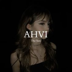 the cover art for ahvi's album, the sun