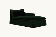 Amelia Right Arm Facing Daybed in Emerald City Daybed Slipcover, Washable Slipcovers, Hardwood Plywood, Emerald City, Cozy Place, Soft Bristle Brush, Bench Seat, Cotton Velvet, Recycled Fabric