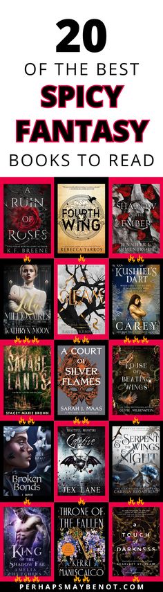 Are you looking to spice up your night with a spicy fantasy? Look no further than this curated list of spicy fantasy books and be sure to comment your favorites #books #fantasy Fantasy Books With Spice, Fantasy Look, Fantasy Romance Books, Recommended Books, Fantasy Books To Read, Reading Rainbow, Recommended Books To Read, Top Books To Read, Book Suggestions