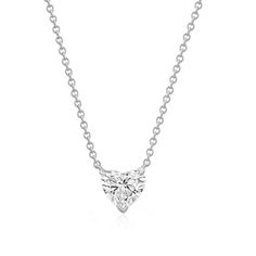 The Diamond Heart Solitaire Necklace is designed to symbolize commitment that lasts a lifetime. Featuring a beautiful heart-shaped diamond of your desired carat weight set on our classic cable chain, this piece is truly one-of-a-kind. This necklace can be customized with your desired carat weight. To create your own perfect piece, please email us at orders@efcollection.com. Classic Heart Cut Solitaire Necklace For Anniversary, Classic Heart Shaped Solitaire Necklace In Diamond White, Classic Heart-shaped Diamond White Solitaire Necklace, Classic Heart Solitaire Necklace With Diamond Accents, Classic Solitaire Necklace With Heart Pendant, Timeless Platinum Heart Cut Jewelry, Timeless Heart Cut Platinum Jewelry, Classic Heart-shaped Solitaire Diamond Necklace, Classic Heart Pendant Solitaire Necklace