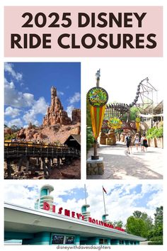 If you are planning a trip to Disney World in 2025 don't be caught off guard by ride closures and refurbishments! Here is what you need to know.