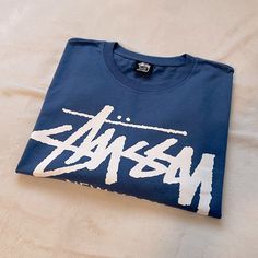 Stussy World Tour Tee Shirts Long Sleeve Midnight Blue 100%Cotton New Without Tags. Never Been Worn Out, Only Tried On Once. Has A Small Print Crack On The Front Logo Of The Shirt. Rare Shirt And Sold Out Quick In This Size. Open To Offers. Stussy World Tour, Stussy Tee, Wishlist 2024, Shirts Long Sleeve, Small Print, Long Sleeve Tee Shirts, Christmas Wishlist, World Tour, Midnight Blue