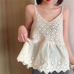 Comfortable Loungewear, Sleeveless Knit Top, Knit Blouse, Summer Streetwear, Crochet Tank Top, Crochet Tank, Top Tank, Cozy Knits, Linen Shirt