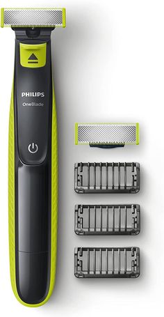 Unique OneBlade Technology: The trimmer makes shaving easy, efficient and comfortable Trimming: the stubble trimmer trims your hair to the desired length with 3 combs (1, 2 and 5 mm) Face Trimmer, Trimming Your Beard, Body Shaver, Beard Straightening, Electric Razor, Fitness Competition, Mens Shaving, Male Grooming