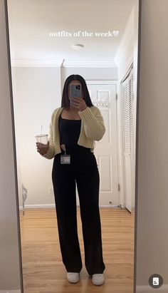 Winter Smart Casual Work Outfit, Hr Attire Work Outfits, Office Clothes Black Women, Professional Work Outfits Women Classy, Cute Internship Outfit, College Internship Outfit, Casual Internship Outfit, Hr Outfits Women, School Outfits Sixth Form