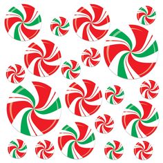 Beistle Peppermint Cutouts (Case of 240) Sweet Treats Party, Simple Holiday Decor, Christmas Peppermint, Christmas Cutouts, Candy Factory, Christmas Birthday Party, White Candy, Christmas Party Supplies, Outdoor Holiday Decor