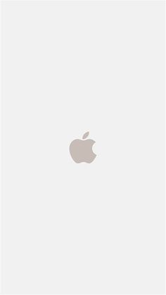 an apple logo on a white background