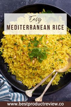 Mediterranean Rice Mediterranean Rice Recipe, Mediterranean Rice, Jasmine Rice Recipes, Mediterranean Recipes Healthy, Mediterranean Diet Recipes Dinners, Rice Side Dish Recipes, Easy Mediterranean Diet Recipes, Rice Side Dishes, Mediterranean Dishes