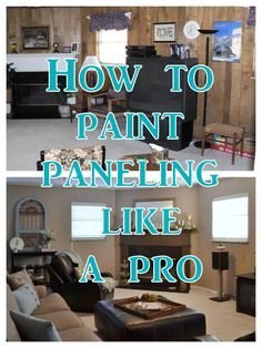 how to paint paneling like a pro