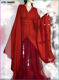 Original Weighing Hanboks Wei Jin Hanfu Women Girdling Cross Neck Halloween Carnival Ancient Chinese Shawl Over Dress, Red Chinese Dress, Hanfu Women, Traditional Asian Dress, Ancient Dress, Modern Kimono, Ancient Chinese Clothing, Chinese Style Dress, Old Fashion Dresses