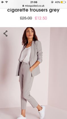 Find More at => http://feedproxy.google.com/~r/amazingoutfits/~3/3_c5yp7L2WQ/AmazingOutfits.page Business Style Women, Áo Blu, Dress Code Casual, Work Outfit Office, Skirt Diy, Outfit Essentials