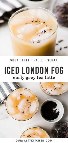 iced london fog is an easy and delicious tea drink