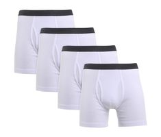 PRICES MAY VARY. Premium Men’s COTTON RICH BOXER BRIEF (Pack of 4) | Underwear Boxer Brief for Men with Soft Elastic, Front Fly opening, Mid Leg Length Design, Tag Free. Jersey Cotton Rich Fabric, Ultra Soft and Breathable. Soft on Skin and Comfortable Fit. PREMIUM MATERIAL (Made in Egypt): Made from Jersey Knit, Premium Quality Ring spung Cotton Blend 1x1 Rib. ★White and Black colors (in 100% Cotton), ★Heather Grey colors (50% Cotton / 50% Poly). ✔Ultra Soft, ✔Breathable. ✔Fabric Pre-Washed for Brief For Men, White Boxers, Opening Design, Rich Fabric, Short Legs, Leg Design, Black Logo, Boxer Briefs, Long Legs