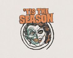 an image of the joker from it's the season on a t - shirt