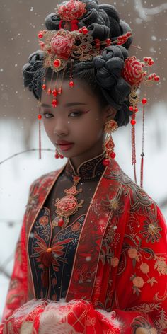 Chinese Dynasty, Afrique Art, Fusion Art, Black Princess, African Girl, Black Art Pictures, Black Love Art, African Beauty, Black Women Art