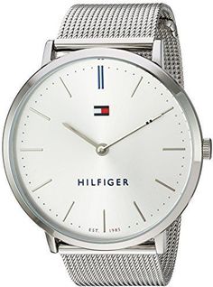 Tommy Hilfiger Women's 'Sophisticated Sport' Quartz Stainless Steel Watch, Color:Silver-Toned (Model: 1781690) Watches Casio, Affordable Watches, Women Watches, Seiko Watches