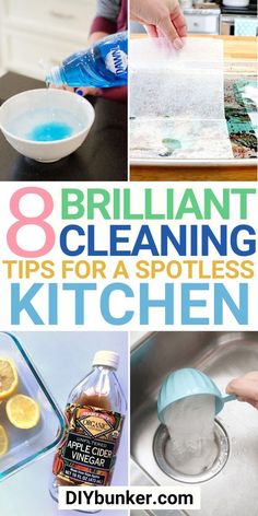 8 brilliant cleaning tips for a spotless kitchen