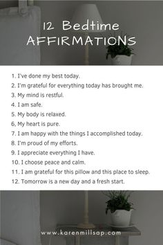 Sunset Affirmations, Bedtime Mantras, Bedtime Relaxation, Bedtime Affirmations, Losing 40 Pounds, Spiritual Manifestation, Daily Positive Affirmations, Self Love Affirmations