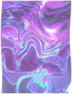 an abstract background with blue, pink and green swirls in the center on top of each other