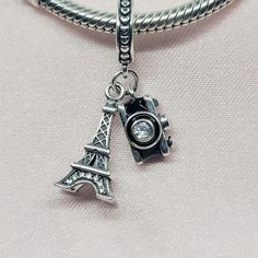 Charm For Bracelet S925 Fit Pandora Bracelet Eiffel Tower Eiffel Tower Pandora Charm, Pandora Harry Potter, Pandora Flower, Pandora Star, Silver Pandora Charms, Pandora Gold, Pandora Blue, Pandora Pink, Hook Bracelet