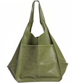 Extra Large Leather Tote Bag Oversized Distressed Green - Etsy Poland Green Hobo Bag With Pockets For Daily Use, Green Satchel Hobo Bag With Pockets, Green Hobo Satchel Bag With Pockets, Green Large Capacity Hobo Bag For Travel, Green Travel Bags With Rolled Handles, Green Soft Leather Bucket Bag With Double Handle, Green Shoulder Bag With Rolled Handles For Travel, Green Hobo Shoulder Bag For Daily Use, Green Leather Bags With Rolled Handles