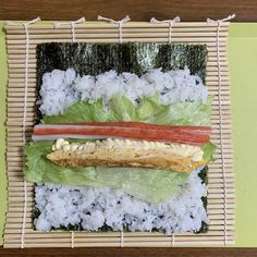 Natto rolls recipe that are good for the body