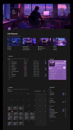 Life Planner Template for Notion Study Planner Free, Life Planner Template, 블로그 디자인, Hotel Operations, Life Planner Organization, Planner Writing, Digital Organization, Passion Planner, Social Media Planner