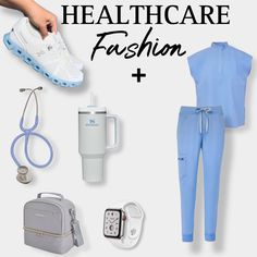 #figs #fashion #scrubs #healthcare #nurselife #nurse #ootd #medical #dental #dentist #hygiene #hospital #onshoes #applewatch #stanley #stethoscope #littmann ON Women's Cloud 5 Sneakers. Apple Watch Series 5 (GPS, 40MM) Silver Alumin. Lunch Bag Women Double Deck Lunch Box. 3M Littmann Lightweight II S.E. Stethoscope, Ceil Blue. Stanley Quencher H2.0 FlowState Stainless Steel. FIGS Zamora Jogger Style Scrub Pants for Women. FIGS Rafaela Oversized Scrub Top for Women. Nursing Scrubs Outfits Fashion, Trendy Nurse Scrubs, Blue Nurse Aesthetic, Figs Scrubs Outfit Women, Scrubs Aesthetic Medical, Navy Scrubs Outfit, Medical Assistant Outfit, Jogger Scrubs Outfit, Nurse Outfit Scrubs Aesthetic