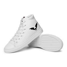 Step up your shoe game with the High Top Canvas Shoes. These handmade, funky shoes are sure to spice up someone's outfit. Get yours now! Trendy High Ankle Sneakers For Fall, Trendy High Ankle Fall Sneakers, Trendy Fall High-top Sneakers With Vulcanized Sole, High-top Sneakers With Gum Sole For Fall, Fall High-top Sneakers With Gum Sole, High-top Sneakers With Gum Sole, Casual High-top Sneakers With White Sole For Fall, Trendy Ankle-high Canvas Shoes, Trendy Custom Sneakers With Vulcanized Sole