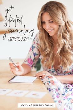 18 Powerful Journal Prompts for Self Discovery and Healing — Amelia Harvey How To Start Journal, Yoga Energy, Angel Card, Personal Development Plan, Inner Guidance, Emotional Awareness, Blogging Business, Journaling Prompts